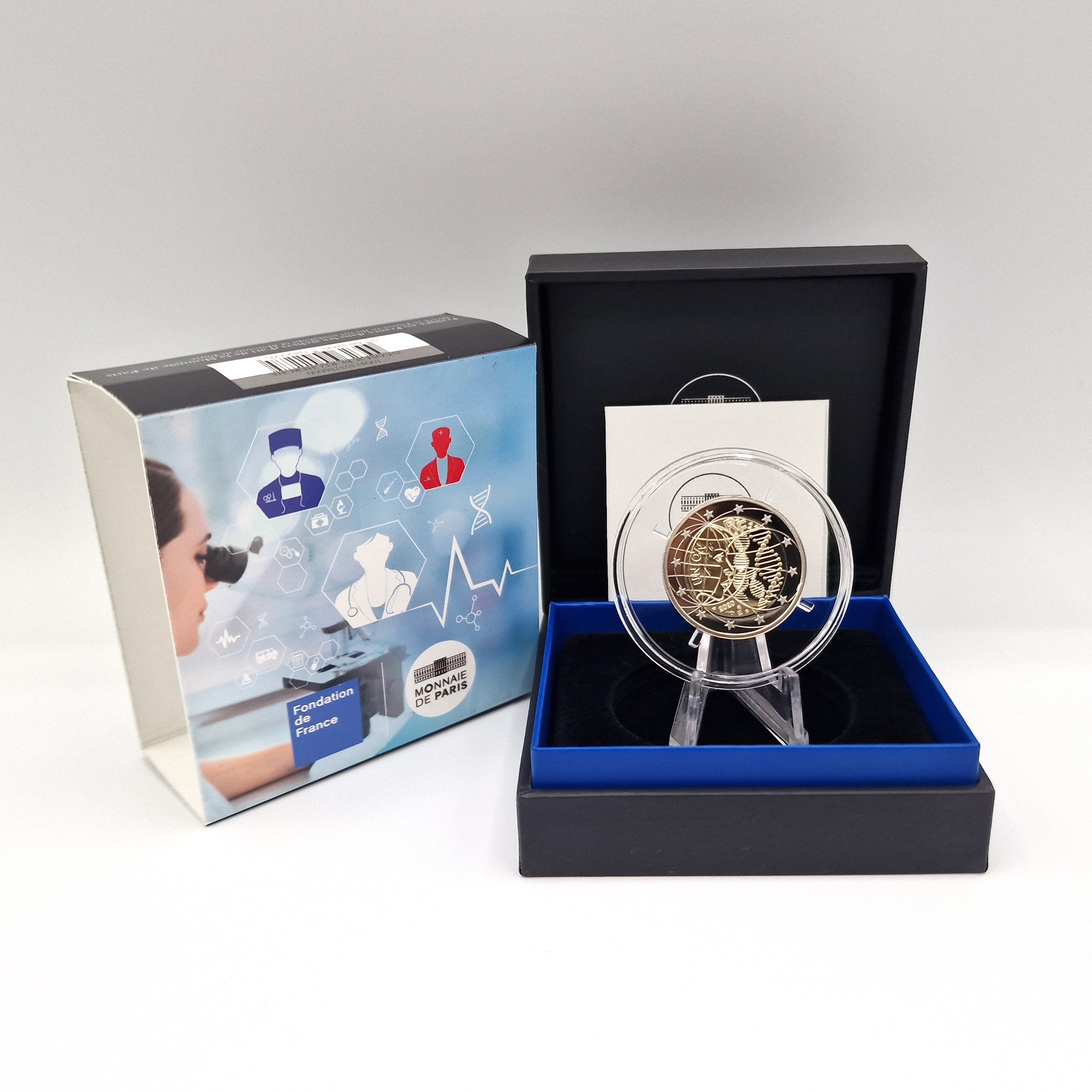 2020 Medical Research - 2€ France Proof